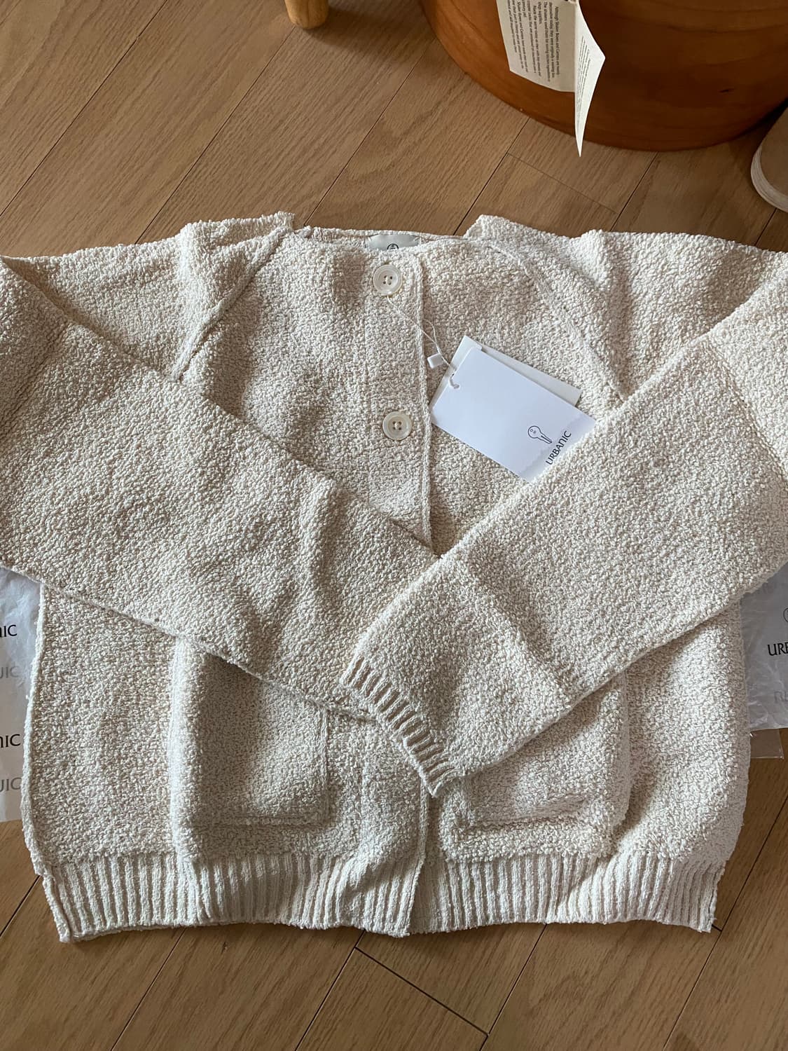 얼바닉30 사블가디건 새상품 상품이미지2