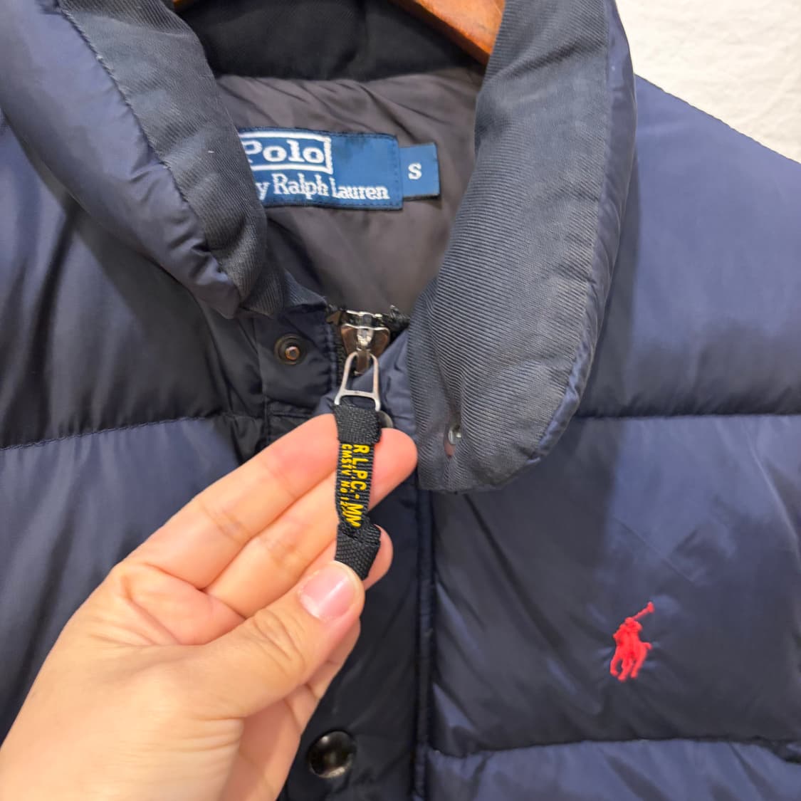 폴로 랄프로렌 네이비 패딩 조끼 상품이미지5