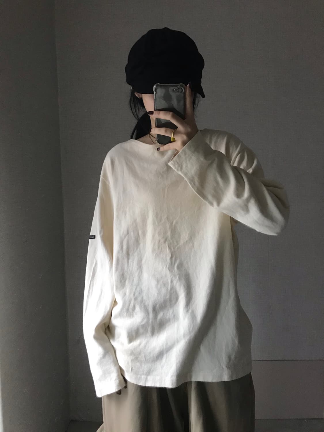 세인트제임스 아이보리 롱슬리브 상품이미지1