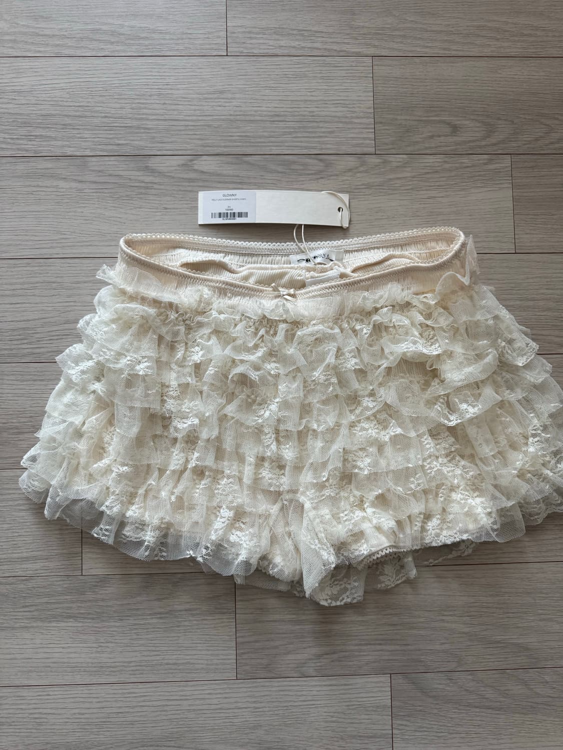 글로니 폴리 레이스 쇼츠 상품이미지2