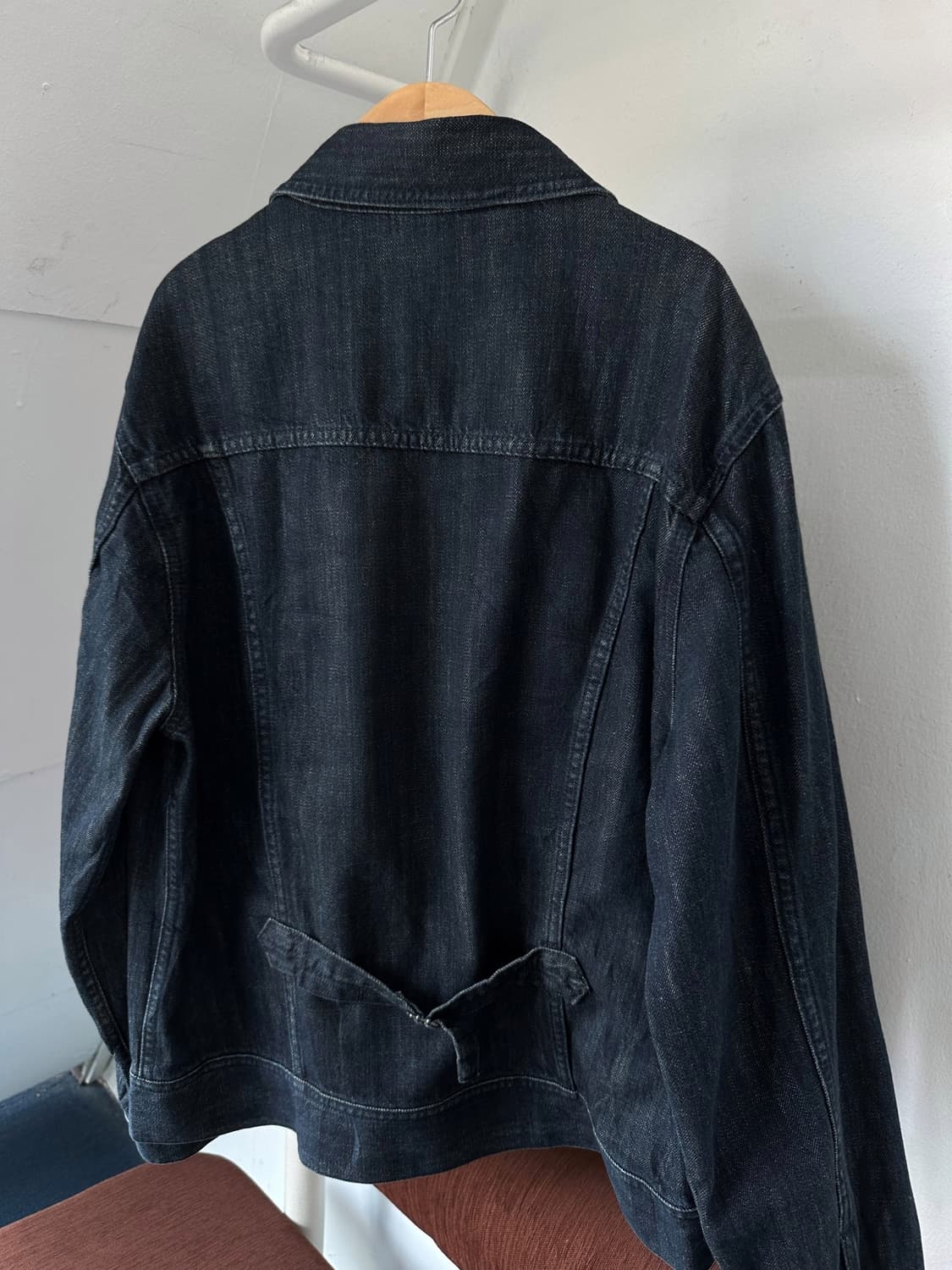 Denim loose silhouette trucker jacket 상품이미지8