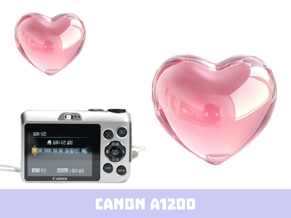 (제니디카) 한글 캐논 A1200 디지털카메라 상품이미지4
