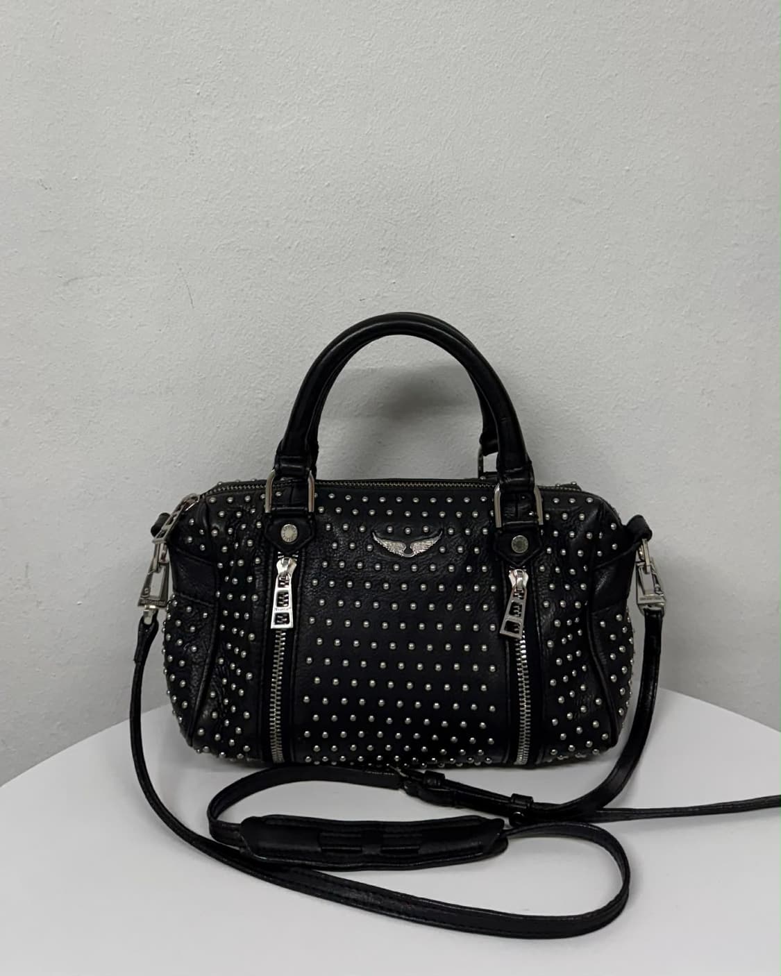 자딕앤볼테르 XS 써니 스터드 가죽 미니 투웨이 크로스 토트백 상품이미지1