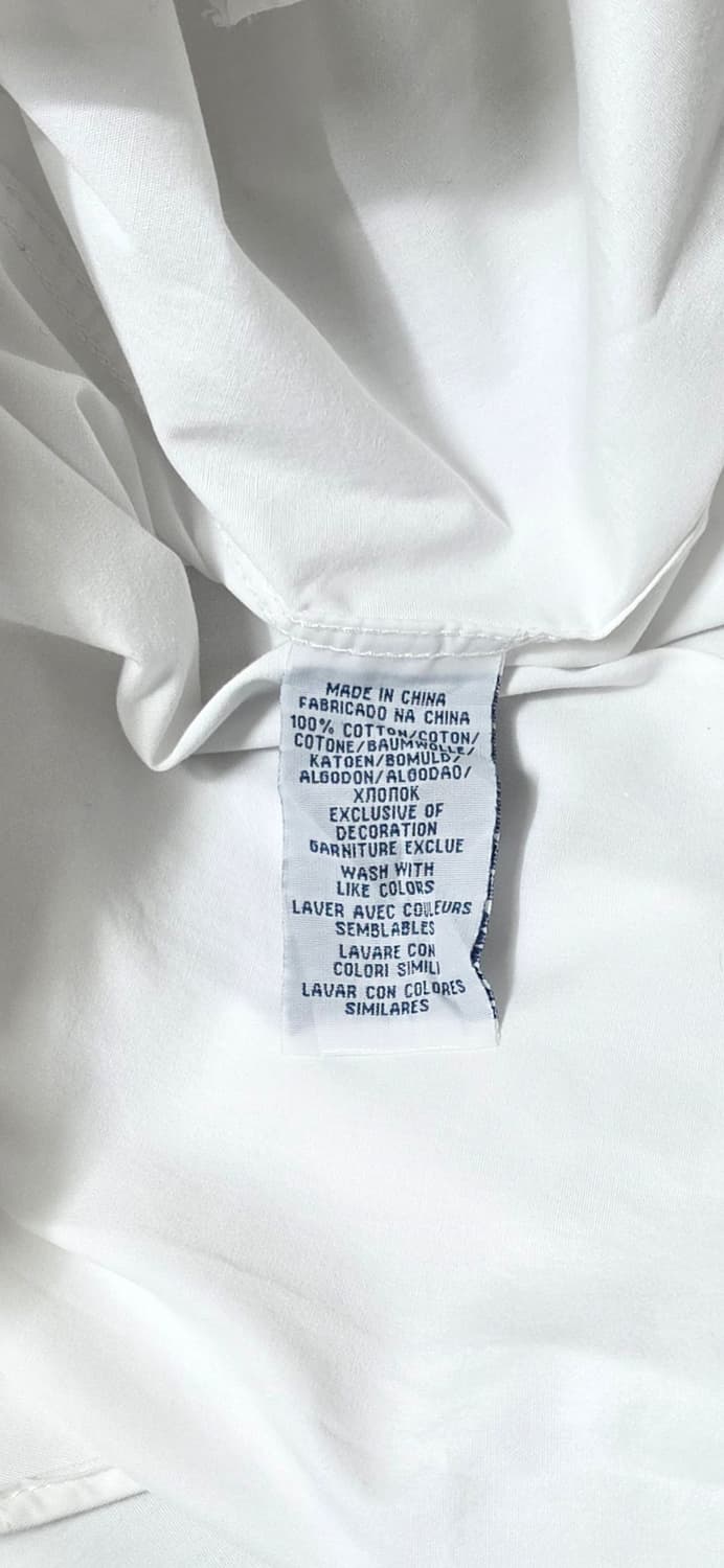 폴로 랄프로렌 화이트 슬림핏 셔츠 L 상품이미지4