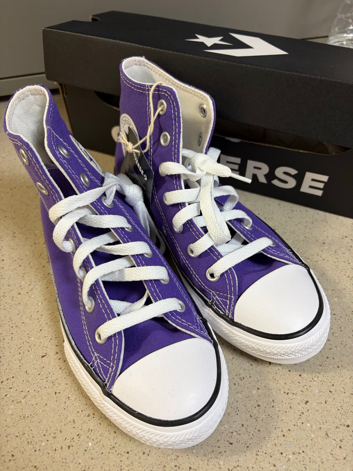 컨버스 하이 퍼플 220 새상품 상품이미지4