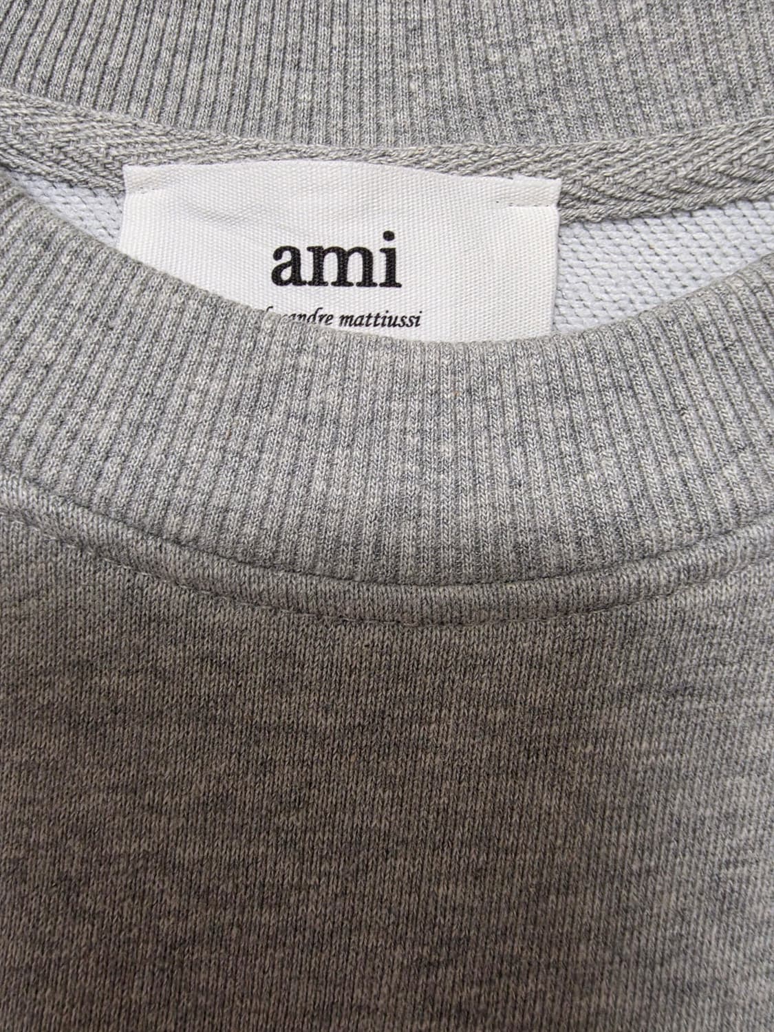 아미 스몰 하트 로고 맨투맨 S 상품이미지3