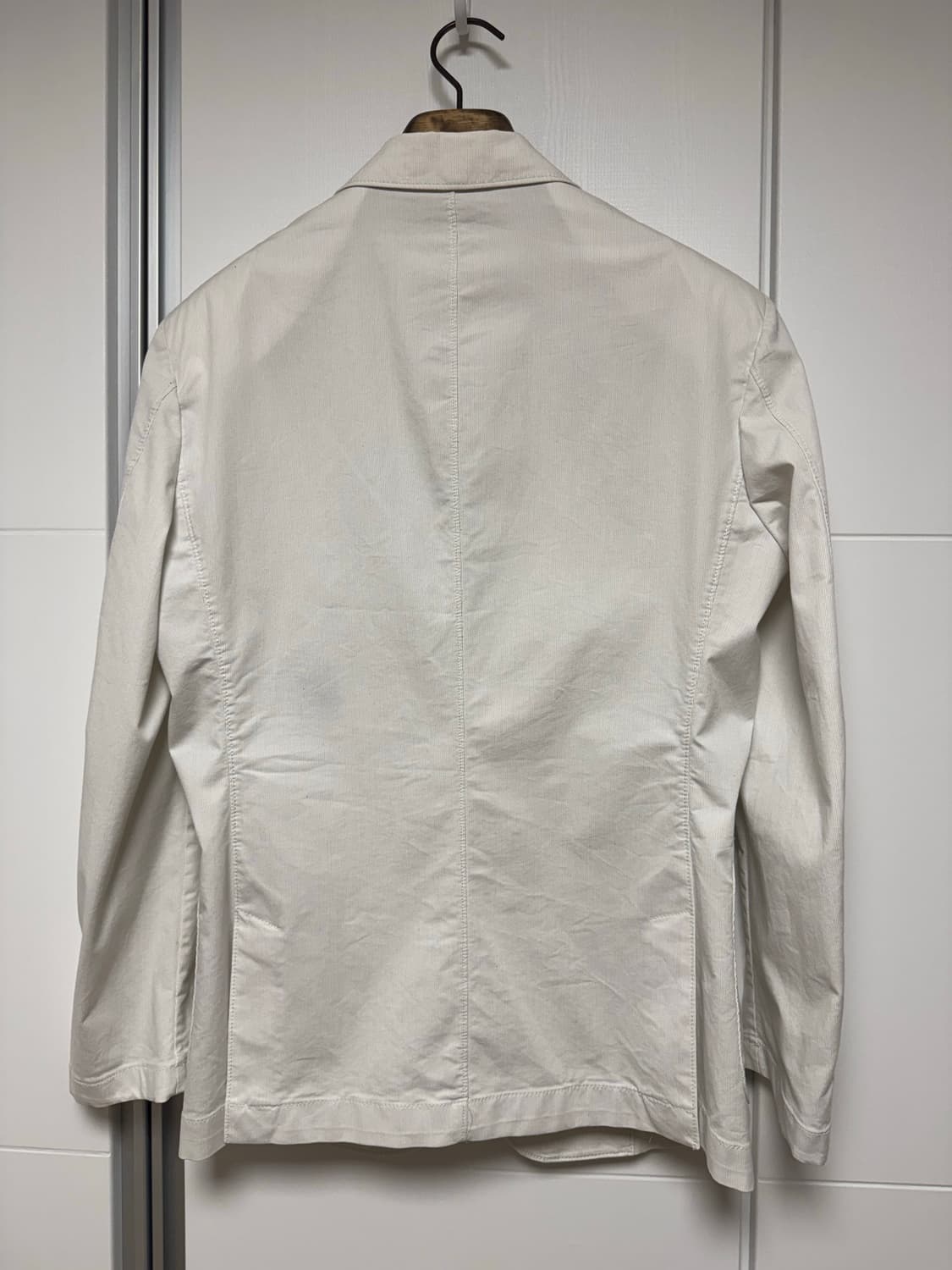 헤지스 남성 베이지 스트라이프 블레이저 95사이즈 상품이미지2