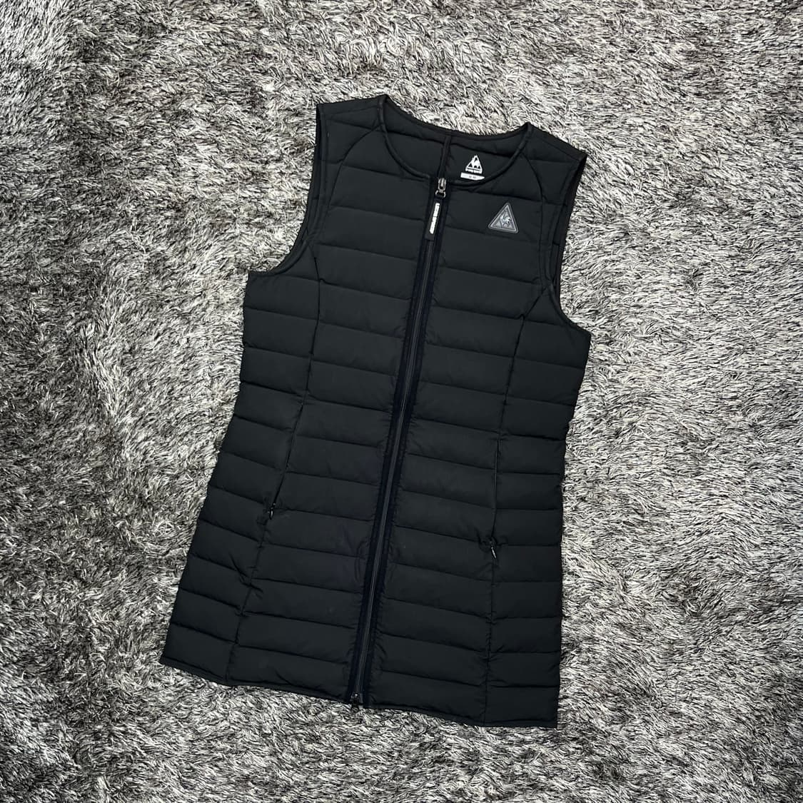 르꼬끄 여성 구스다운 경량패딩 롱 베스트 90(M) 상품이미지1