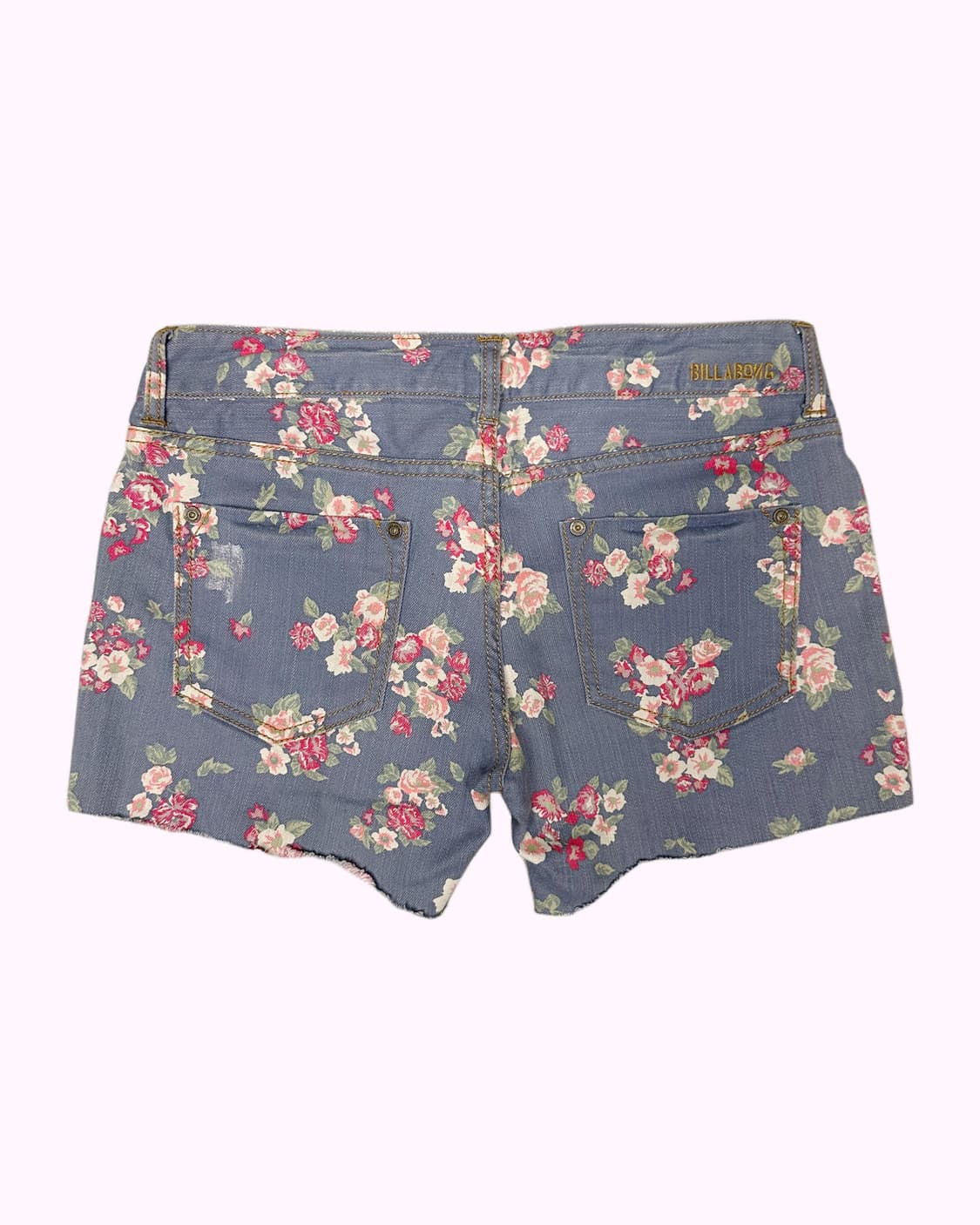 vintage flower denim shorts 상품이미지4