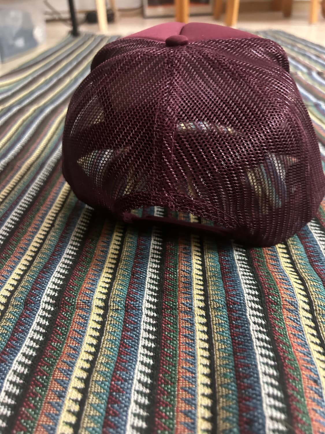 The TALES 버건디 매쉬캡  상품이미지2