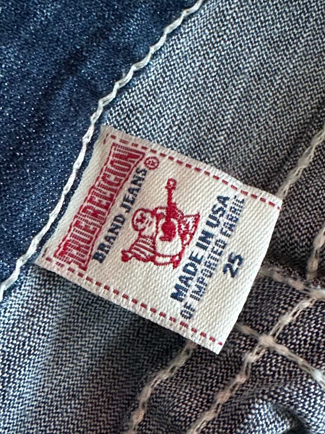 트루릴리전 DISCO BILLY BIG T 로우라이즈 데님팬츠 상품이미지8