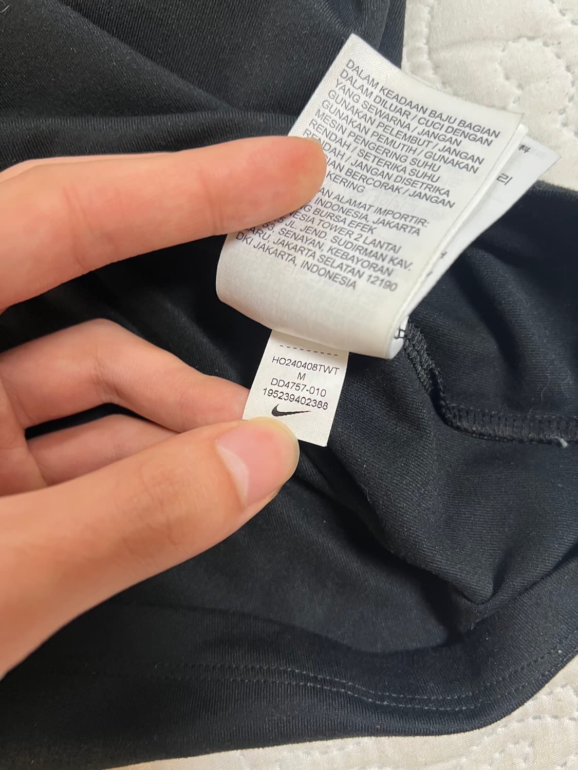 나이키 드라이 핏 엘리먼트 쿼터집 러닝 탑 M 상품이미지8