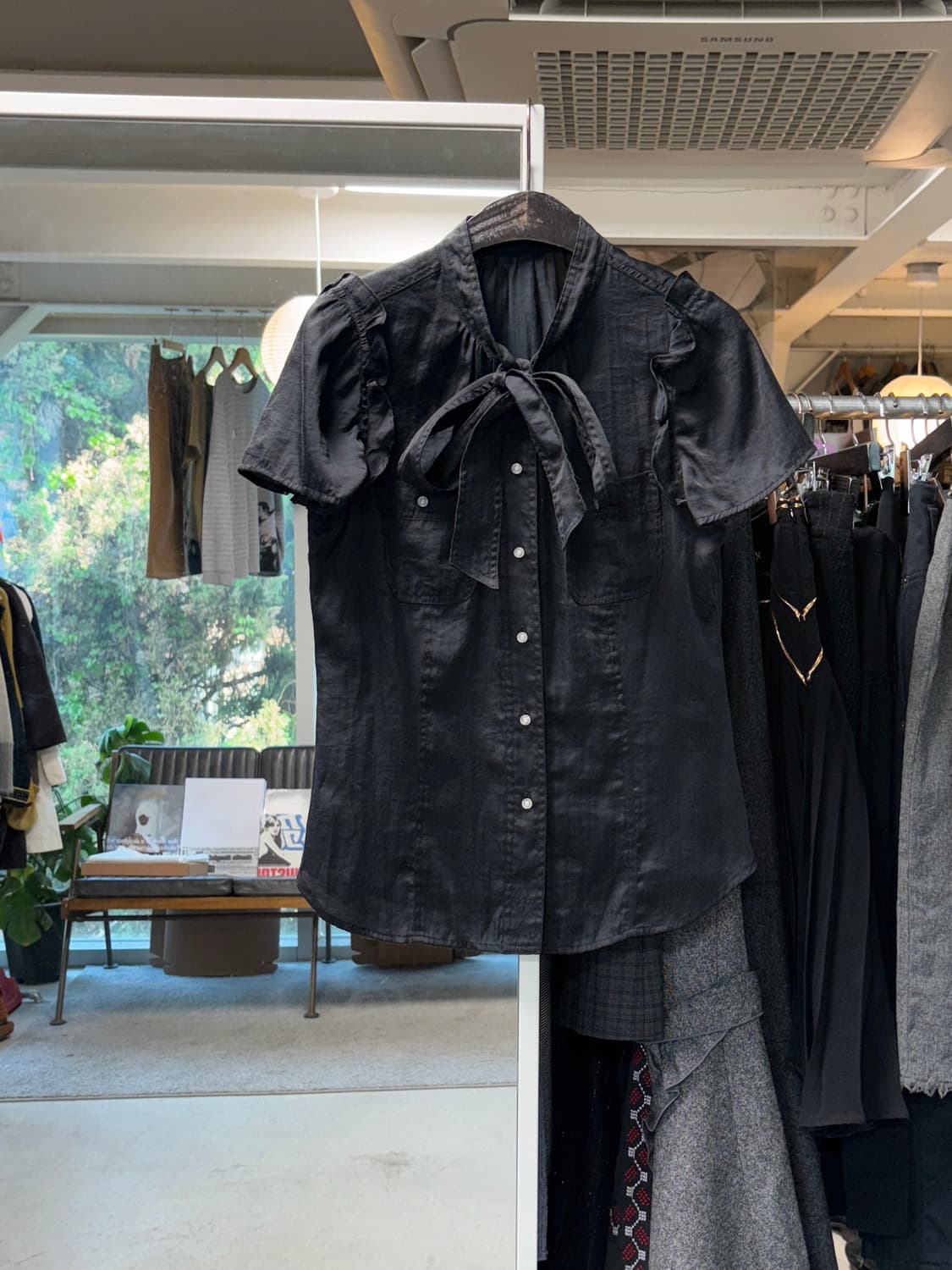 마크 바이 마크 제이콥스 리본 프릴 셔츠 상품이미지1