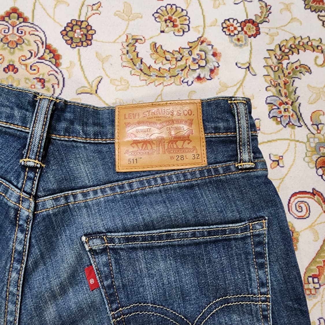 리바이스 511 로우라이즈 데님 28 상품이미지2