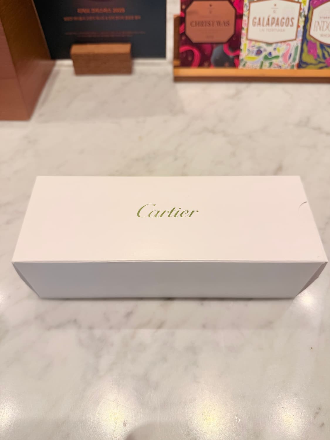 (새상품급) 까르띠에 CT04070 실버 산토스 안경 상품이미지3