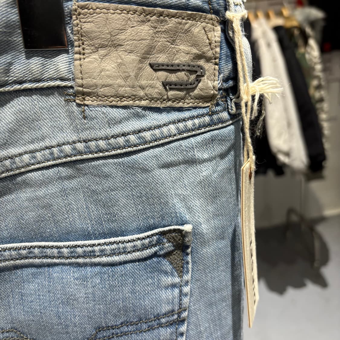 디젤 진 빅시 데님청팬츠 상품이미지3
