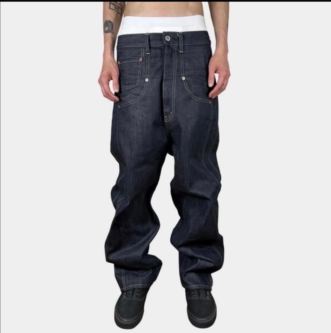 준야와타나베 리바이스 하이라이즈 데님 상품이미지2