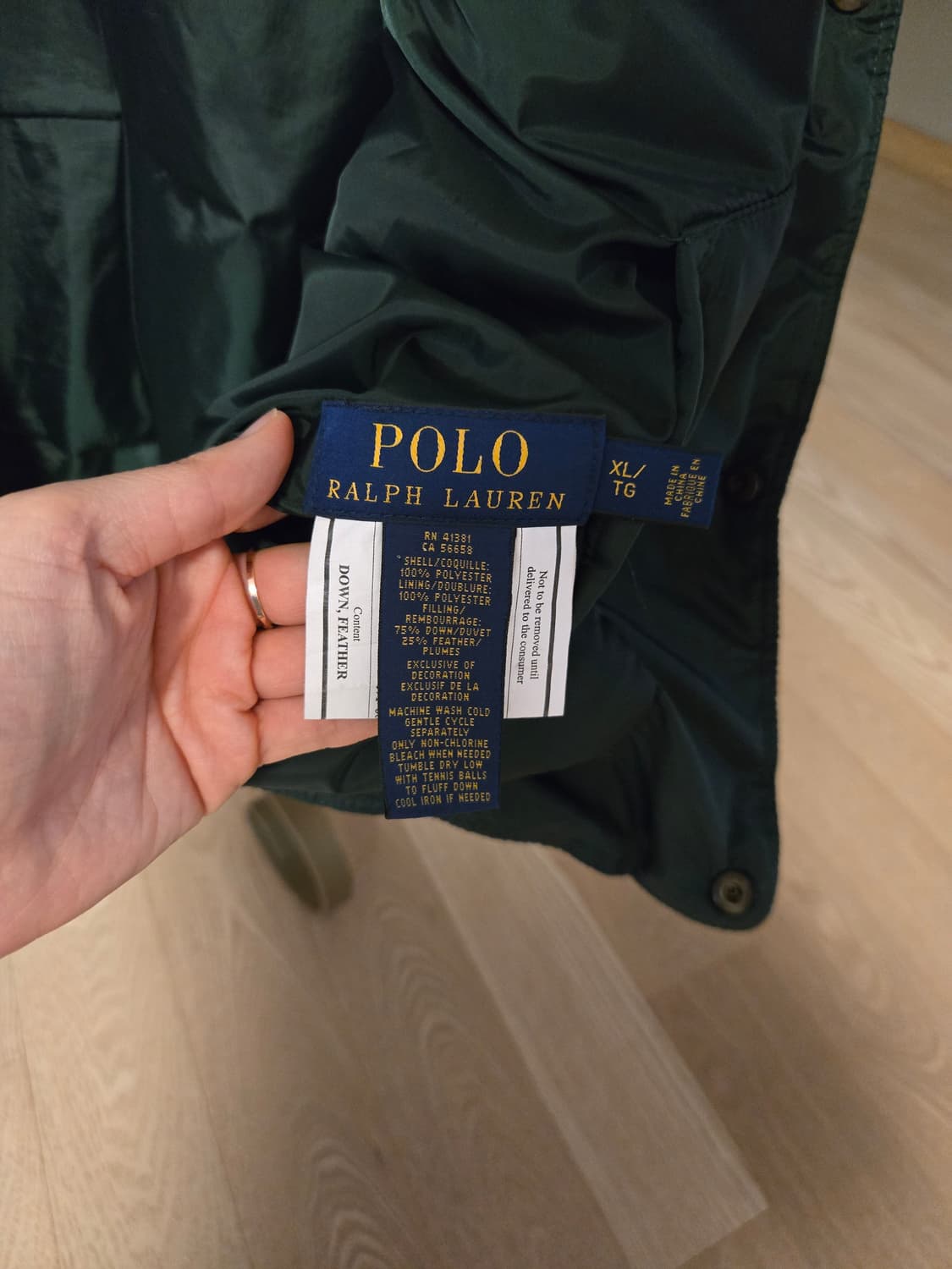 [XL] 폴로랄프로렌 남성 양면 덕다운 패딩 상품이미지9