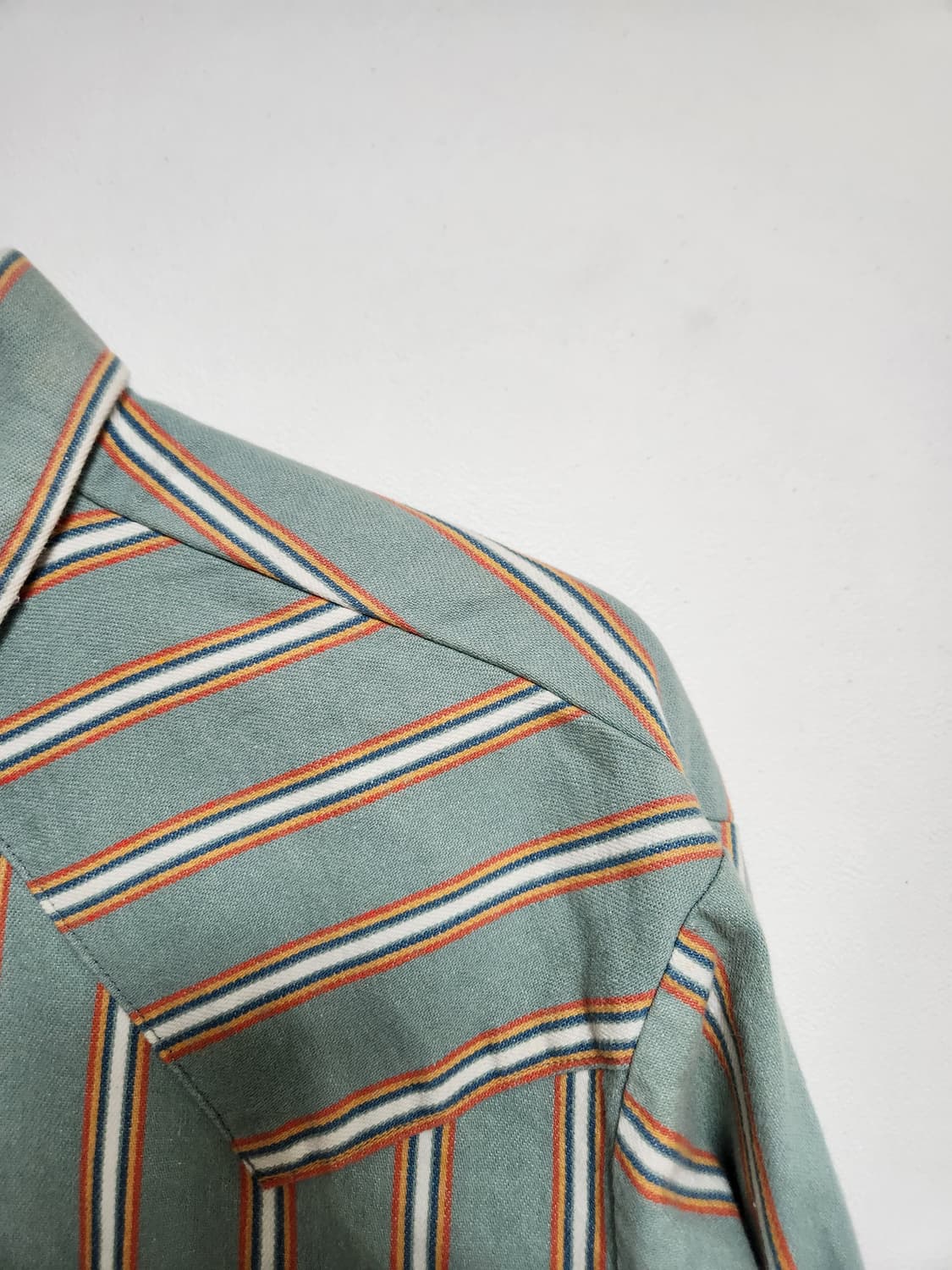 미국빈티지USA 코튼 웨스턴 셔츠 2XL - S92 상품이미지3