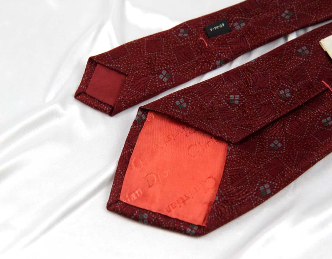 디올 7.9cm A등급 남자 명품 넥타이 상품이미지4