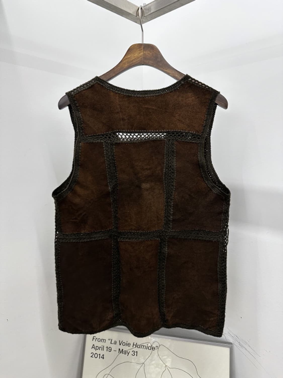 VINTAGE LEATHER VEST (L) 상품이미지5