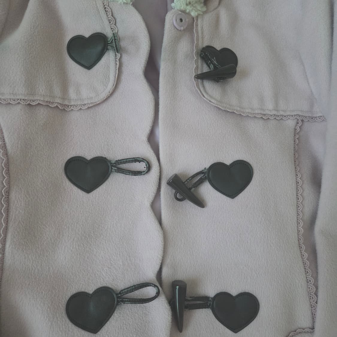 대장) 엑시즈팜 히메갸루 모리걸 하트 떡볶이 코트 떡코 상품이미지3