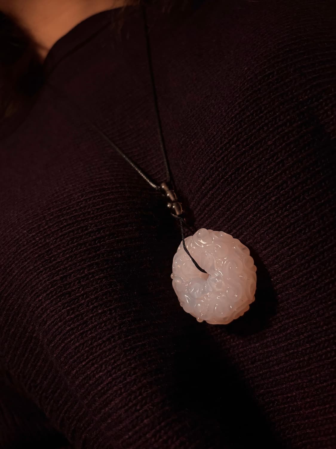 [Only4U] 오리엔탈 볼드 연꽃 평안구 목걸이 상품이미지2