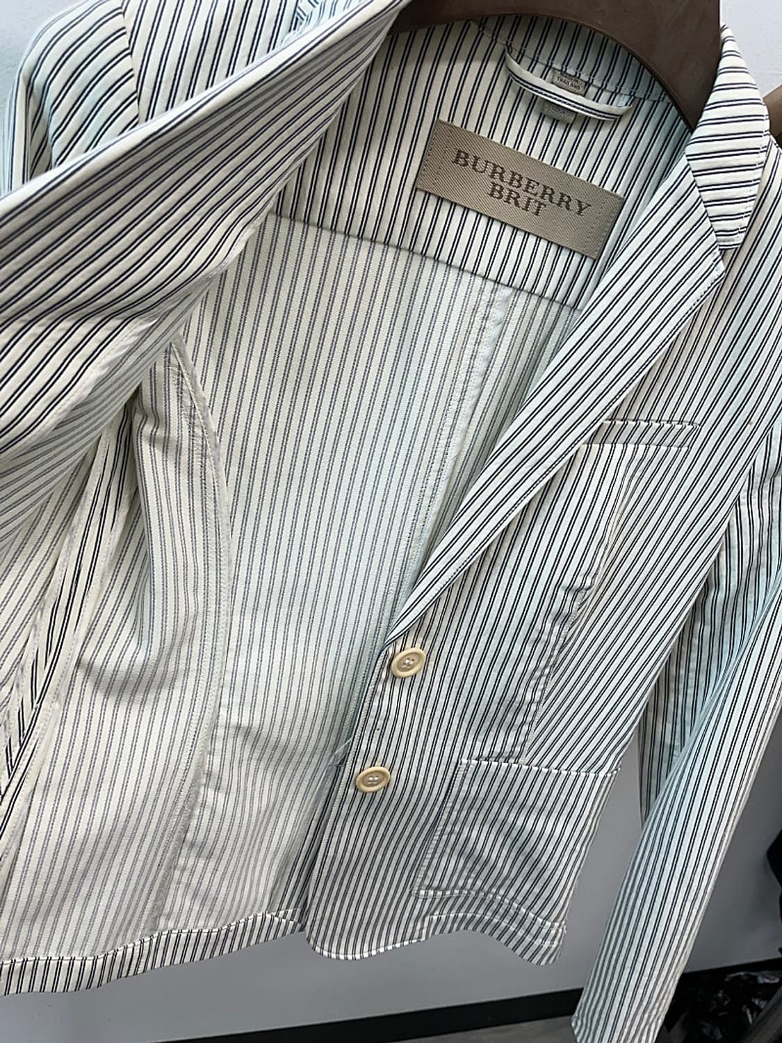 여) 버버리 스트라이프 자켓  상품이미지9