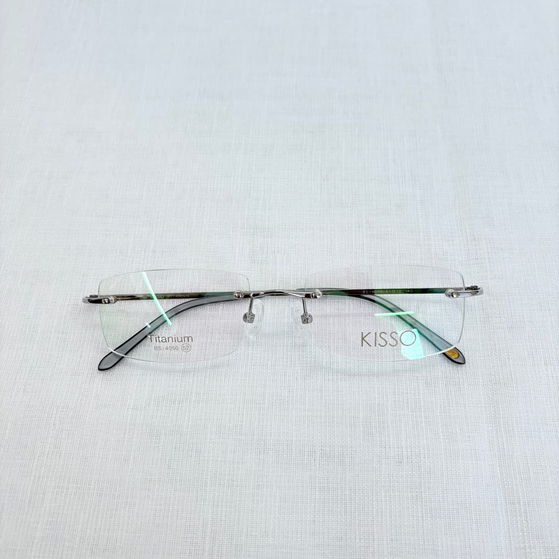 KISSO 실버 무테 빈티지안경 상품이미지4