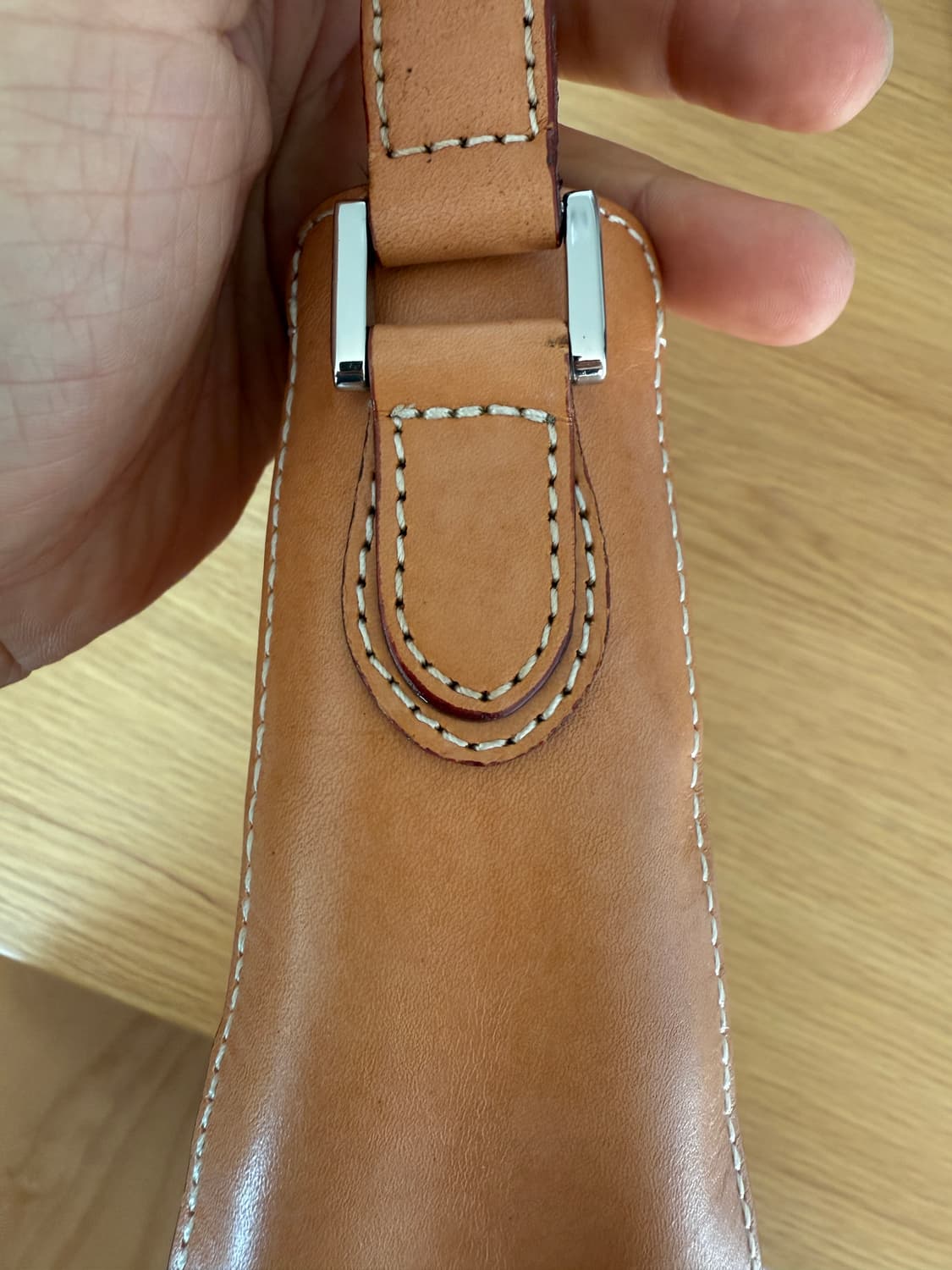 Rookie Bud 베지터블 레더 숄더백 상품이미지5