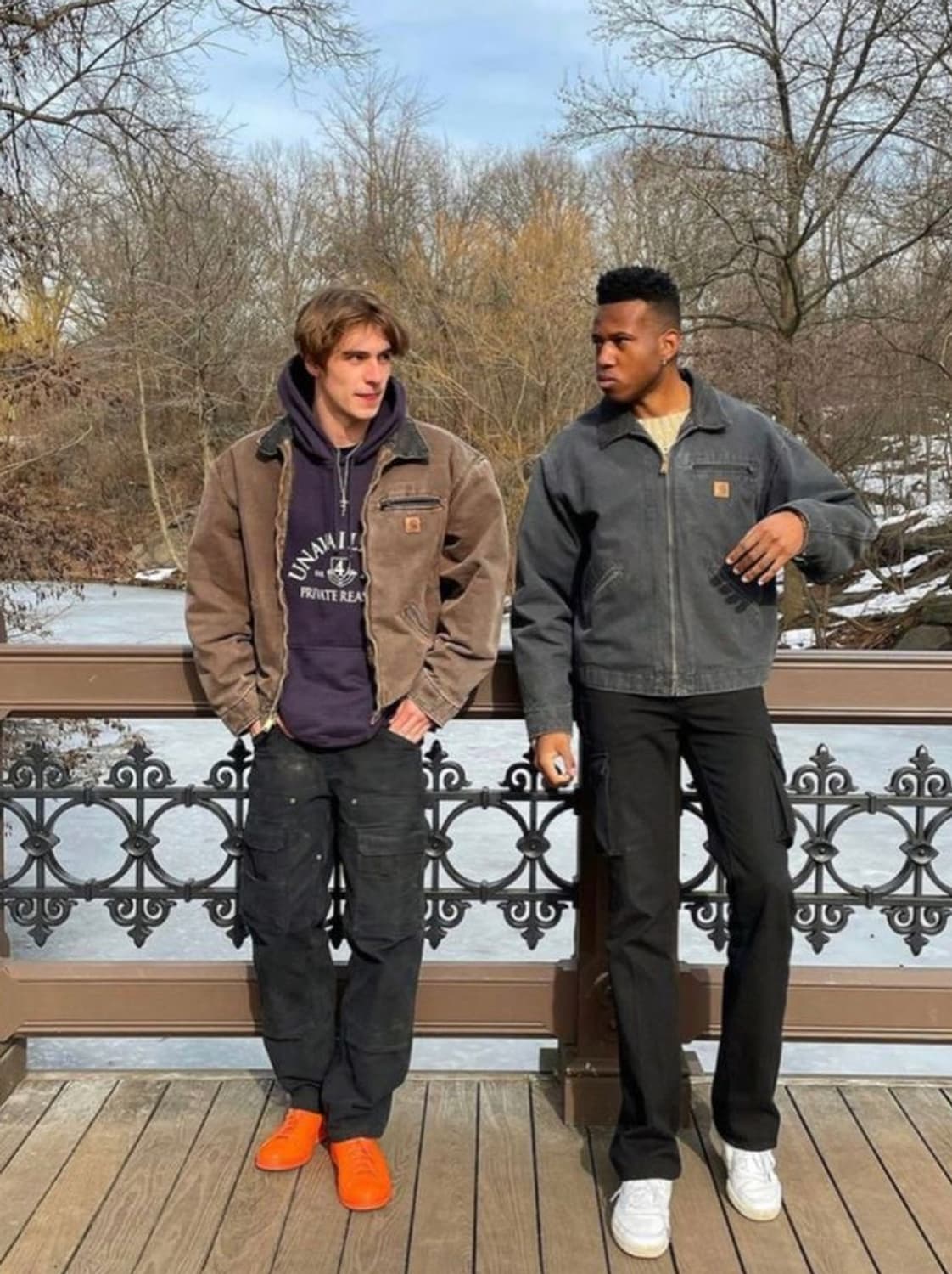 칼하트 빈티지 산타페 J14 메이딘 usa 체스트넛 m 상품이미지8