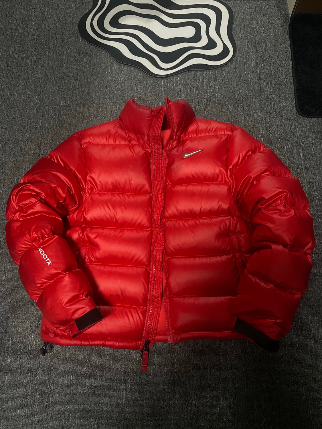 나이키 녹타 레드 푸퍼 패딩 상품이미지1