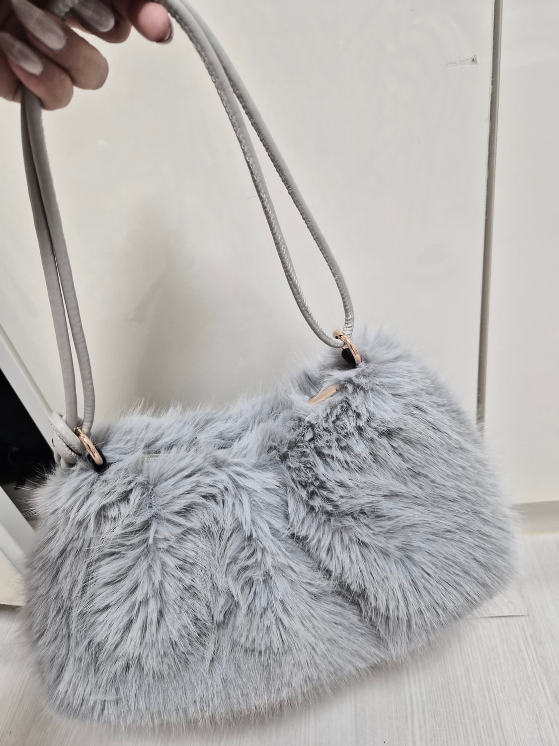 옷장정리!!(퍼무스탕,처 토트백) 상품이미지4