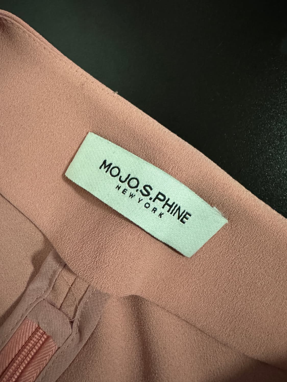 여성 모조에스핀 풀오버 핑크 블라우스 상품이미지3