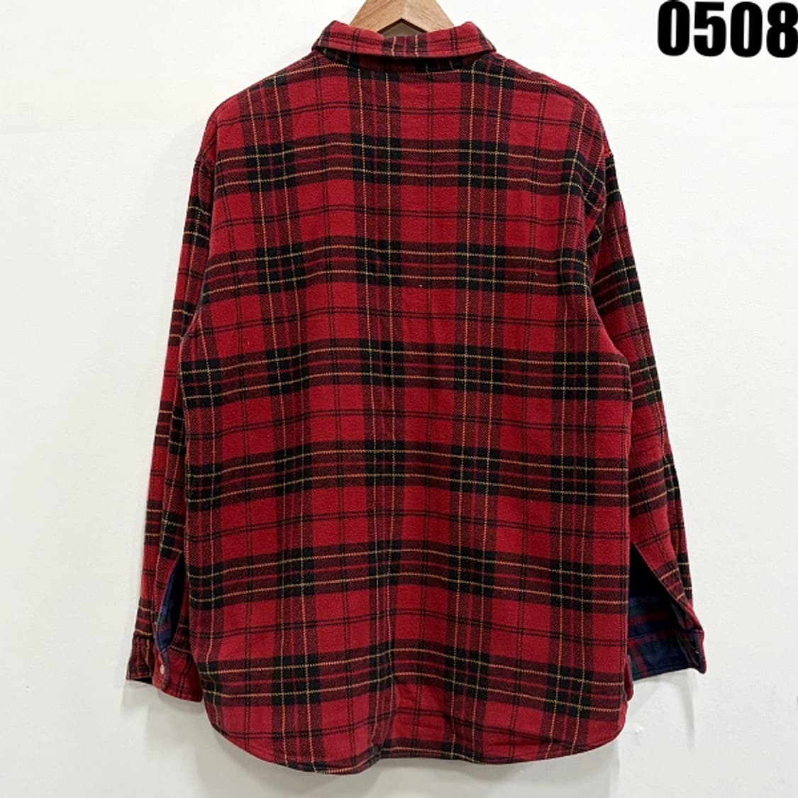 L.L.Bean 체크패턴 플란넬 셔츠 XXL 0508 상품이미지6