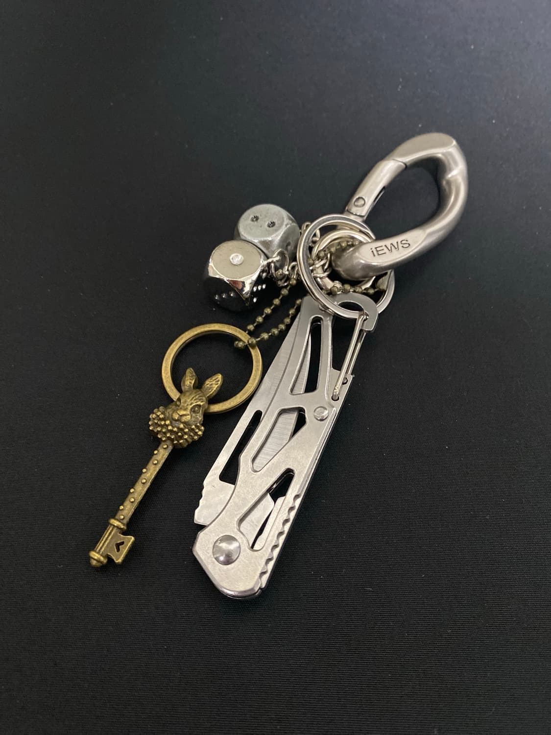 빈티지 메탈 다이스 키체인 상품이미지2