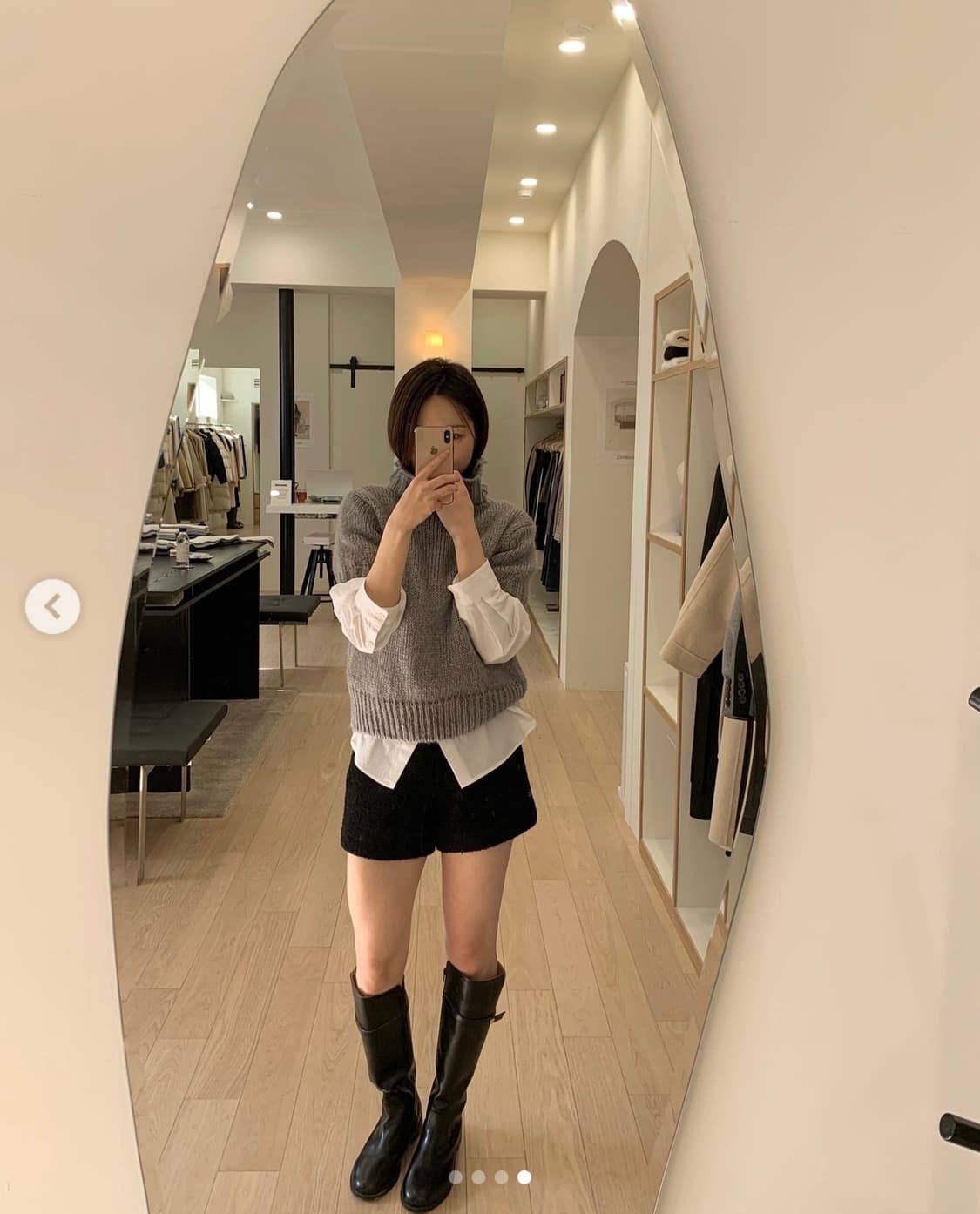 [미착용 새상품] 링서울 모헤어 터틀넥 니트 상품이미지2