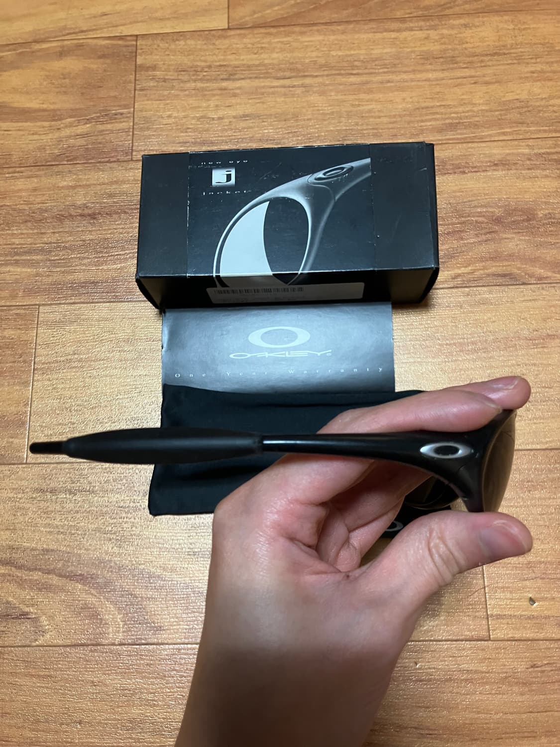 오클리 뉴 아이자켓 새렌즈 블랙 상품이미지5