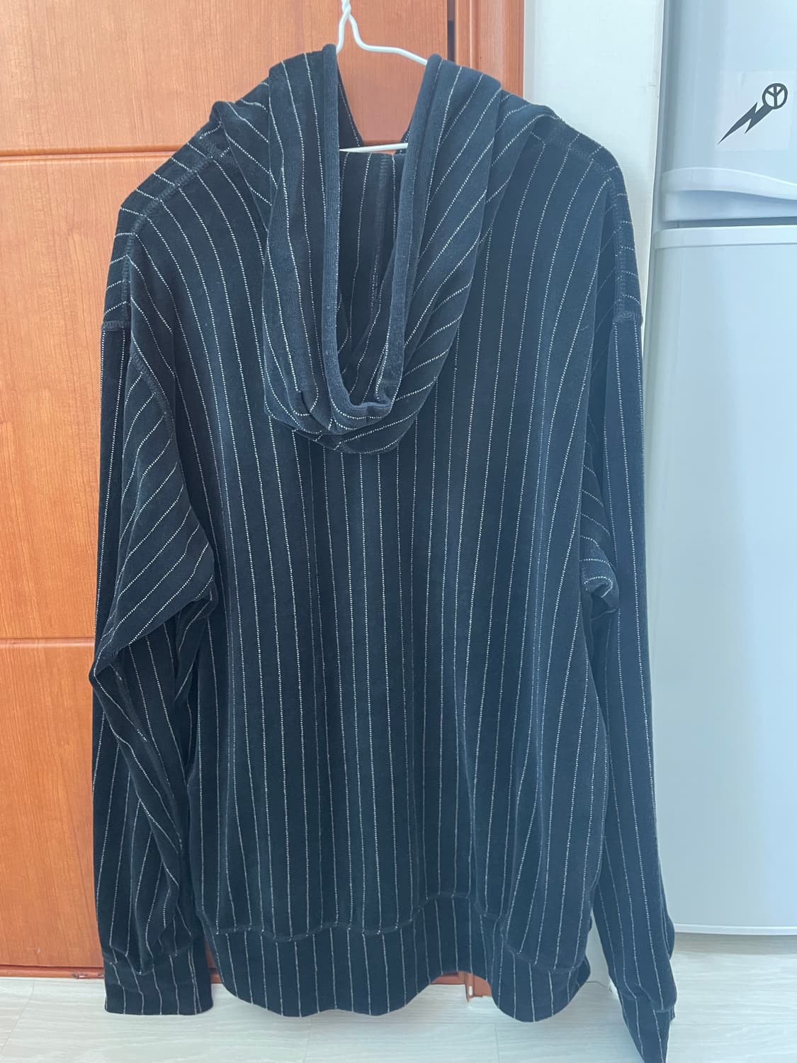 준야와타나베 벨루어 후드 상품이미지3