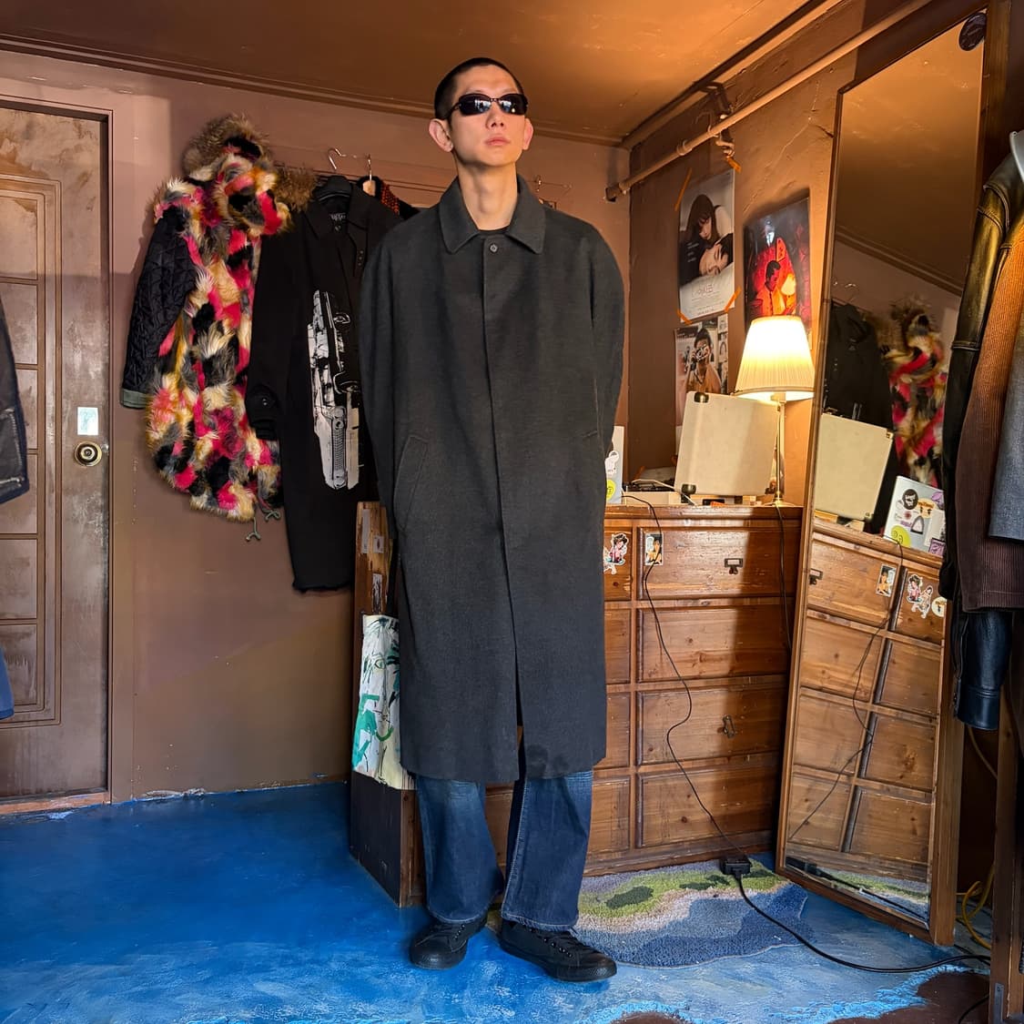 BELTA BUONO CASHMERE 100 RAGLAN COAT 상품이미지1