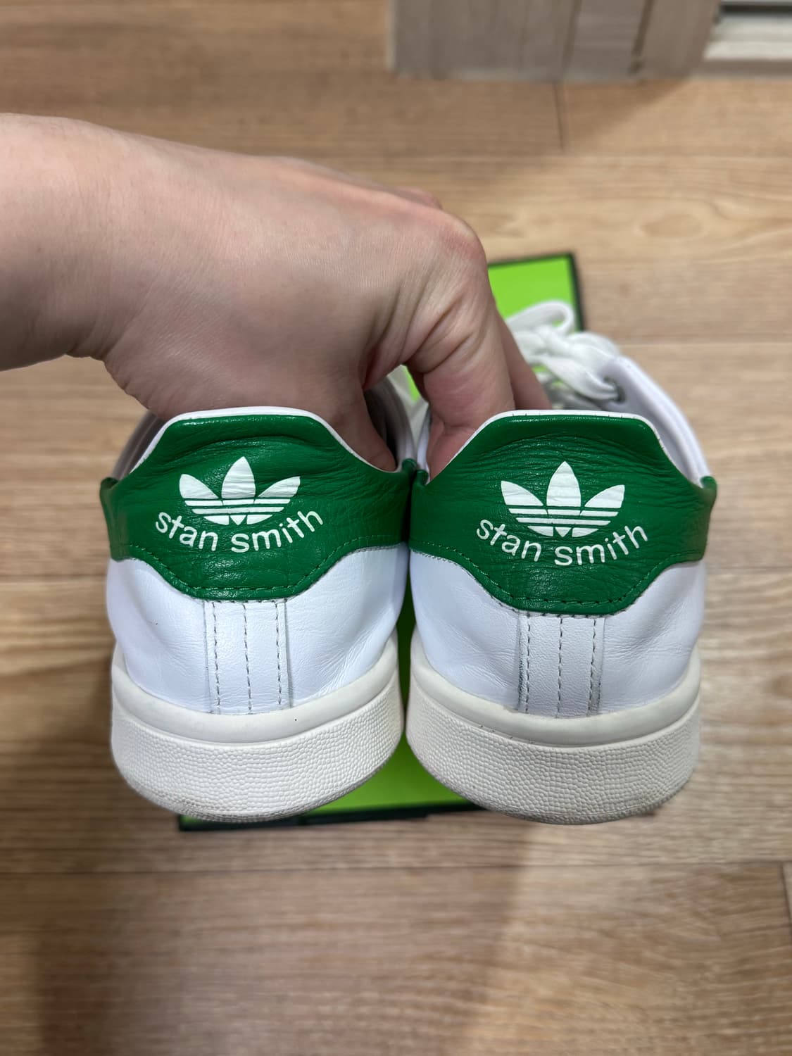 [270] 아디다스 스탠스미스 데콘 클라우드 화이트 그린 상품이미지4