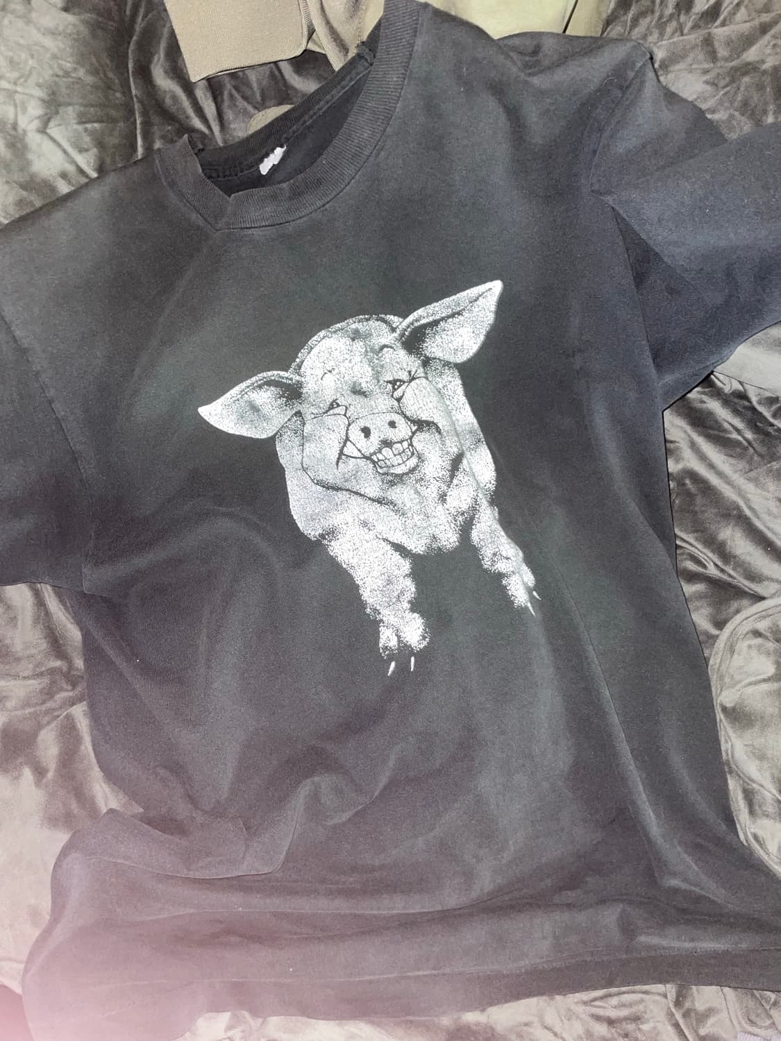 90's 빈티지 피그 티셔츠 ERD 앙팡리쉬데프리메 상품이미지2