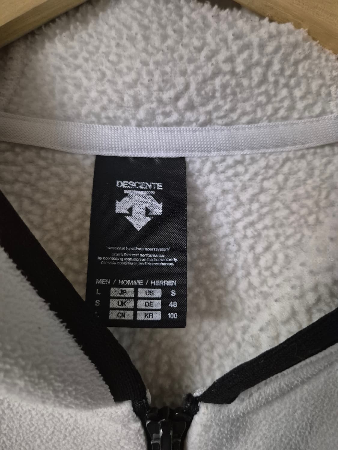 빈티지 데상트 아우디 폴라폴리스 후드집업 L 상품이미지5