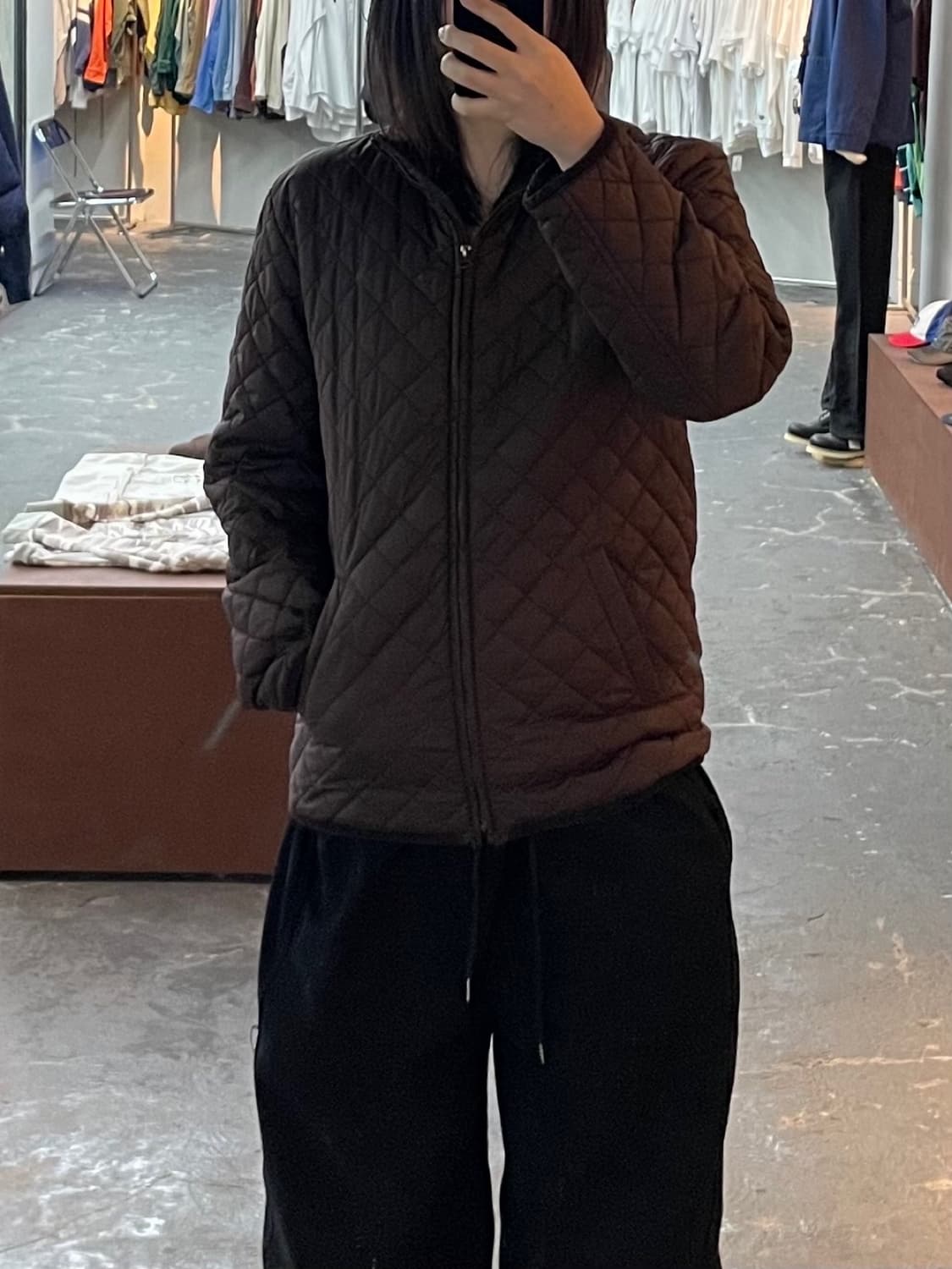 폴로 랄프로렌 브라운 퀄팅 자켓 H1354 상품이미지1