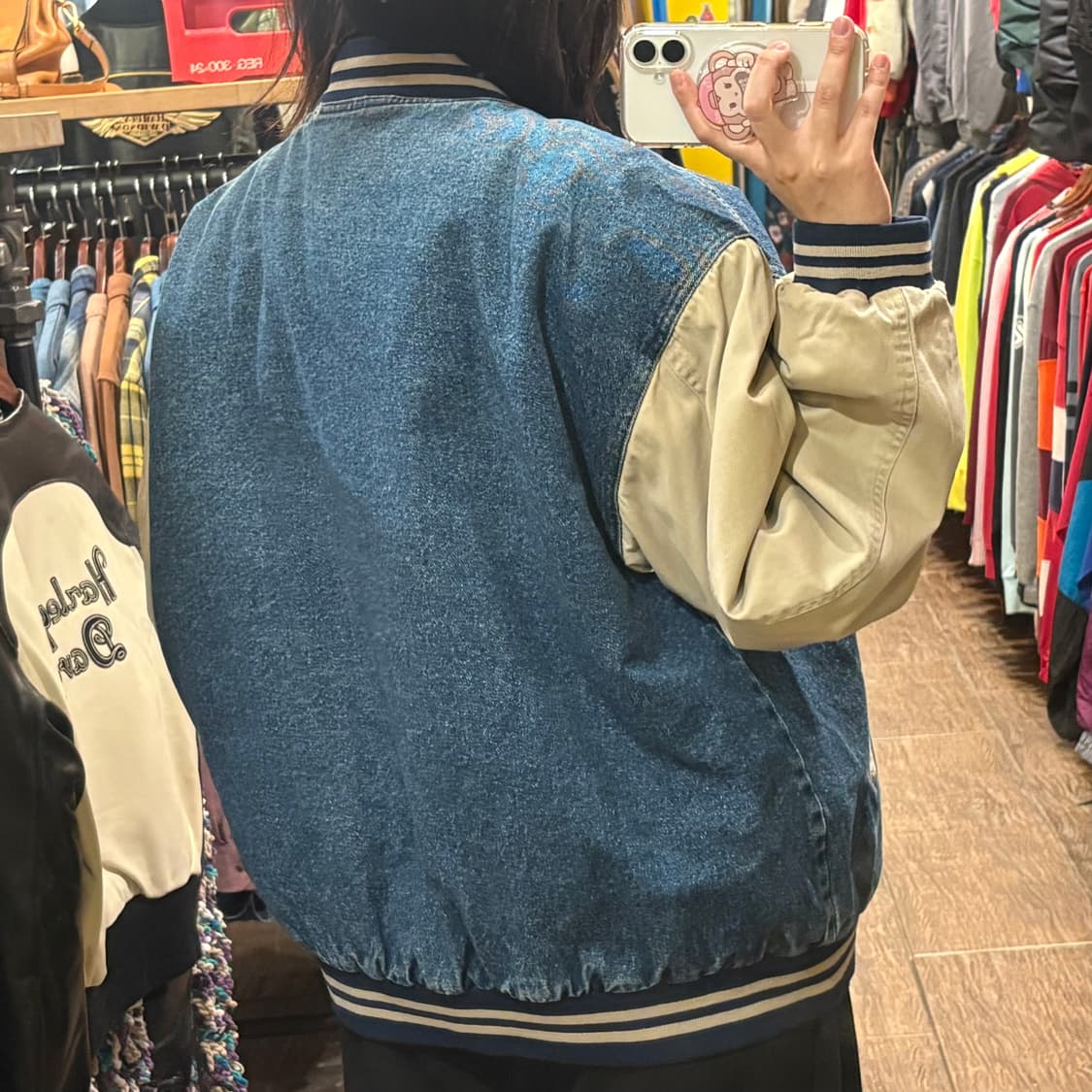 [HI] VTG 베이스볼 데님 자켓 상품이미지5