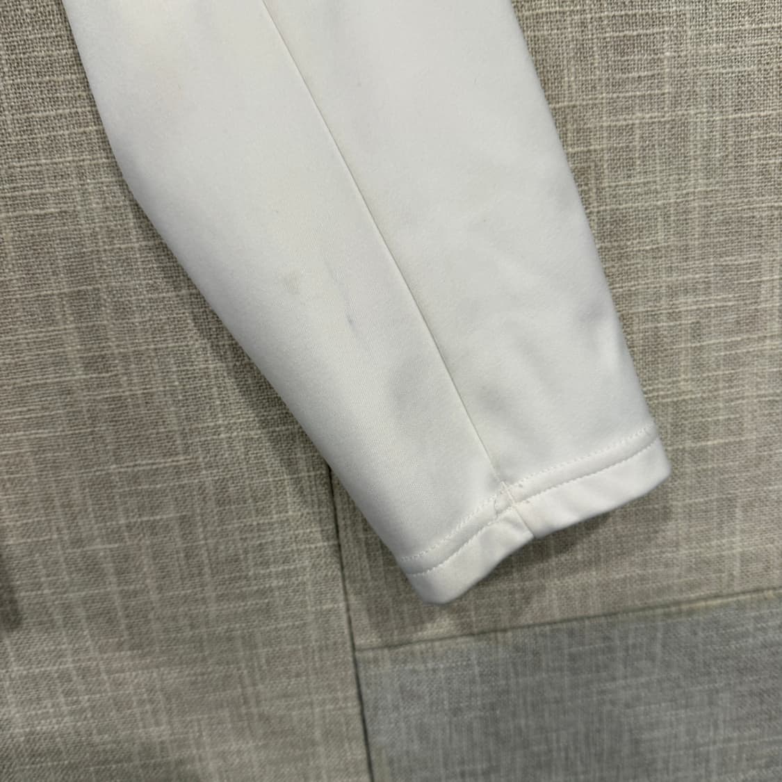 뉴발란스 배색 바람막이 후드집업 L 아이보리 상품이미지8