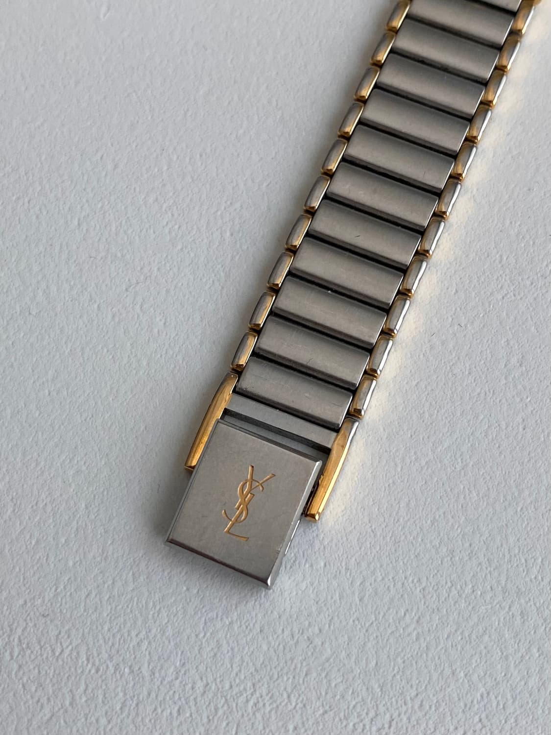 Yves Saint Laurent 입생로랑 YSL 콤비 딥블루 다이얼 쿼 상품이미지6