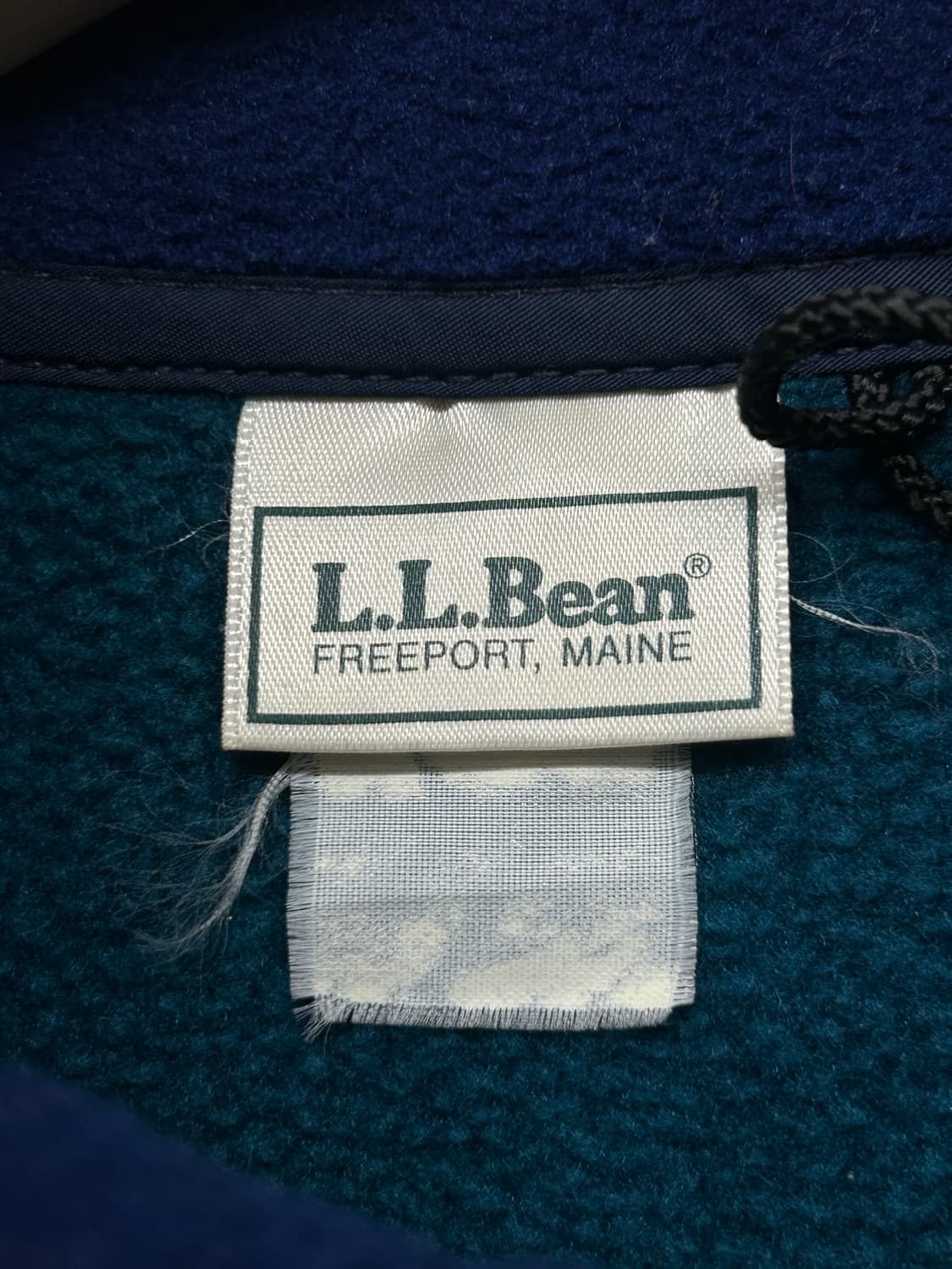 90s L.L.bean 엘엘빈 빈티지 플리스 풀오버자켓 상품이미지5