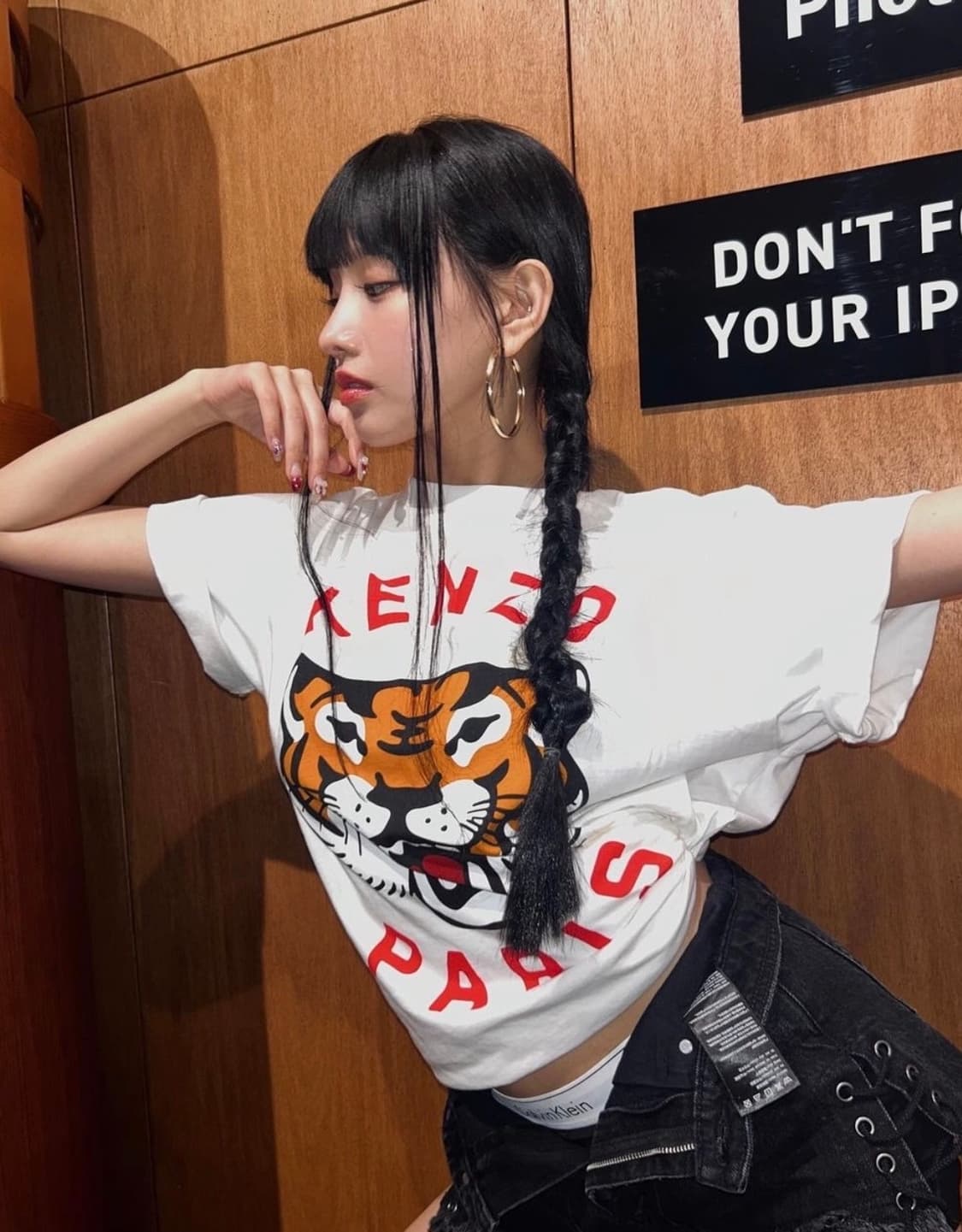 겐조 럭키타이거 반팔 L  상품이미지7