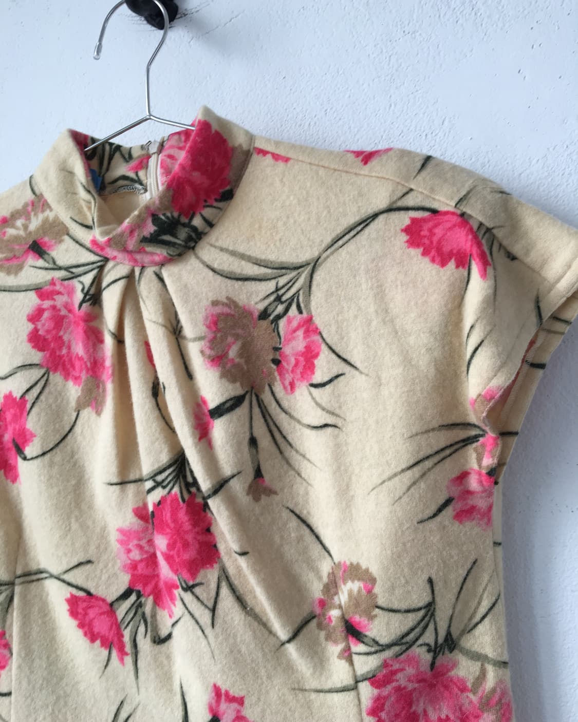 Oriental mood woolen high neck top 상품이미지4